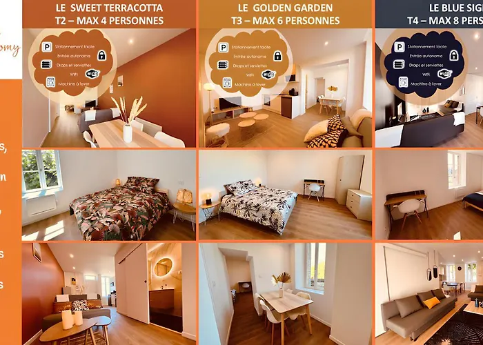 Apartment Le Modern Silhouette - Homy Montluçon